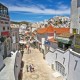 Albufeira Old Town Centre by Vitor Oliveira @Wikimedia.org