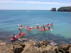 ocean kayaking  Algarve